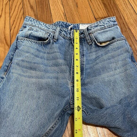 Rag & Bone Alex High-Rise Straight Jeans in Lucy Blue Size 27 - Picture 15 of 15